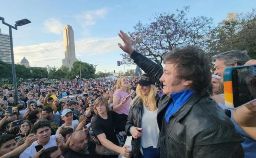 Milei estar&aacute; en Rosario.