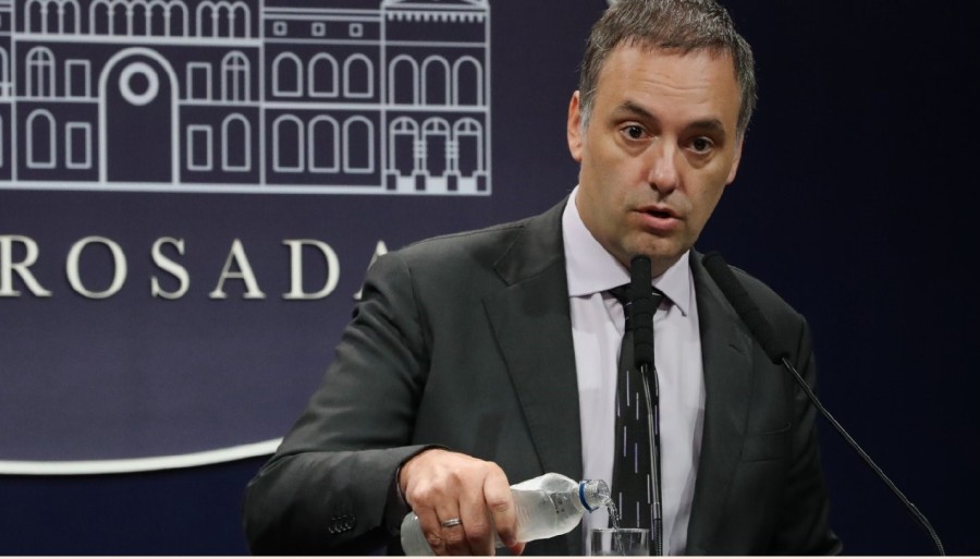 Manuel Adorni habl&oacute; de los temas de la agenda p&uacute;blica en su habitual conferencia de prensa.