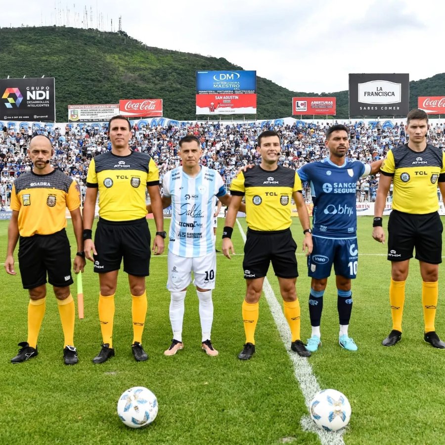 ANTECEDENTE./ Este año arbitró a Atlético cuando visitó a Gimnasia y Tiro de Salta.
