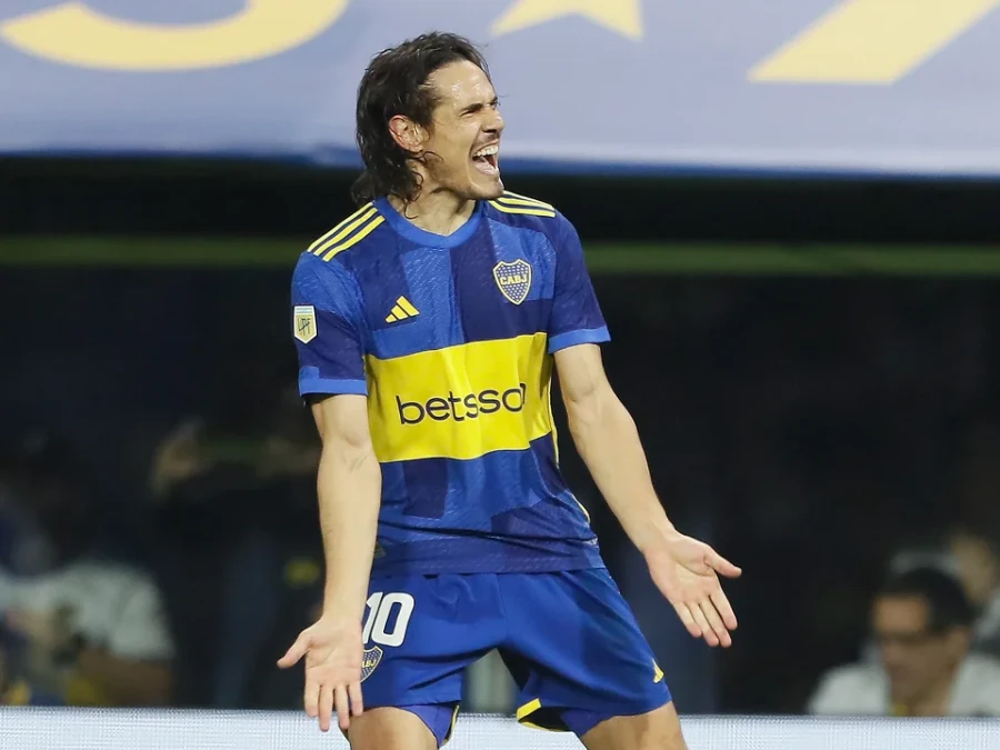URUGUAYO./ Cavani, una de las estrellas de Boca.