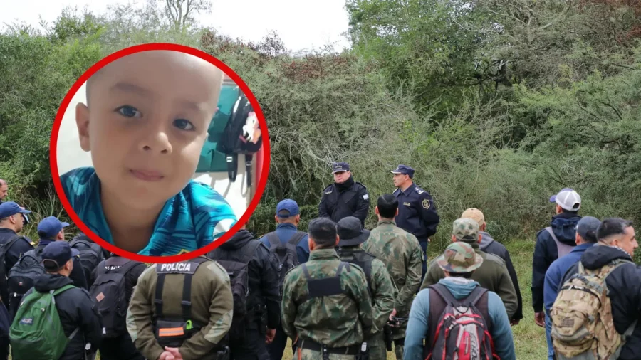 Continúa intensamente la búsqueda de Loan en Corrientes.