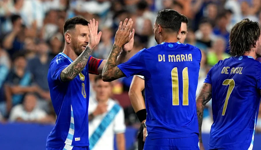 DE LA MANO DE MESSI Y DI MARÍA SE PONE EN MARCHA UNA NUEVA ILUSIÓN ARGENTINA