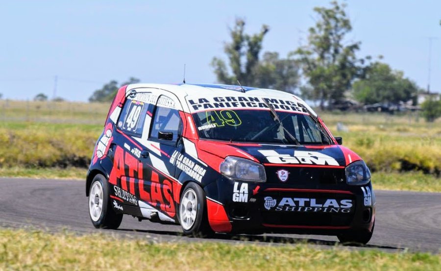 Lucas Garro señaló la pole provisoria en la Clase 2 del Turismo Pista en San Jorge.