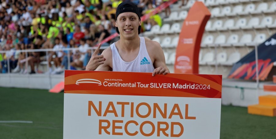 IMPRESIONANTE./ El bonaerense obtuvo un brillante triunfo con récord y pasaje a París.