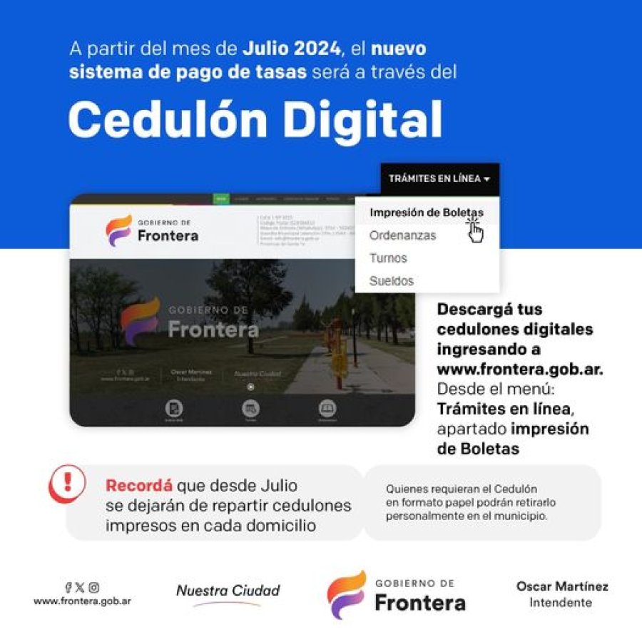 Regir&aacute; una nueva forma de pago.
