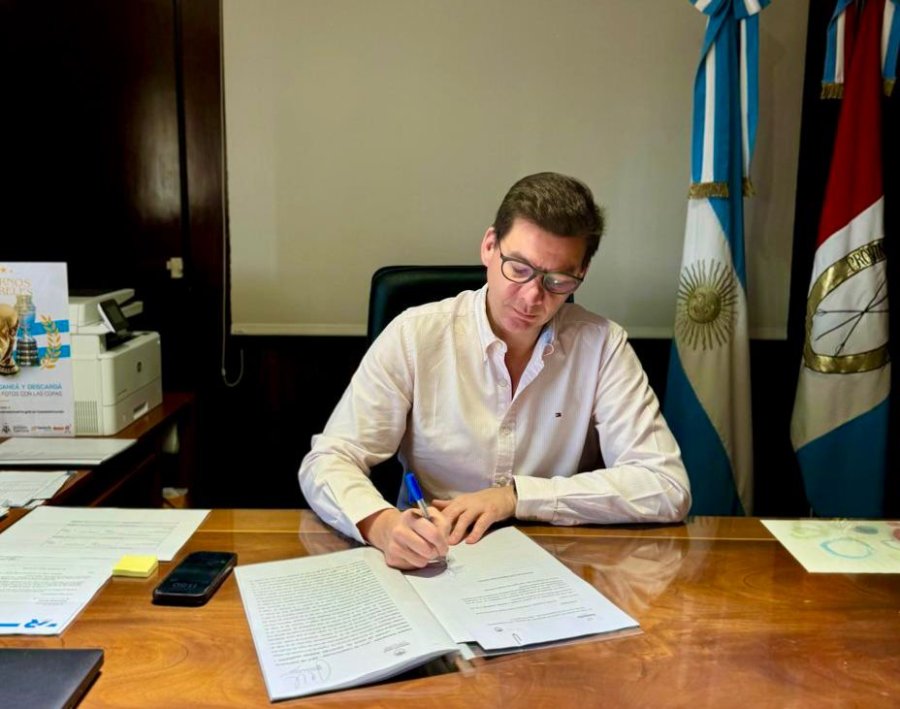 El vicepresidente ejecutivo de la Caja de Asistencia Social-Loter&iacute;a de Santa Fe (CAS), Daniel Di Lena.