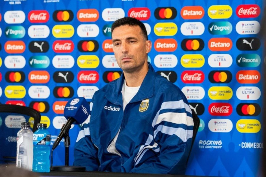 Scaloni: "Nuestro equipo juega en función de cómo le podemos hacer daño al adversario".