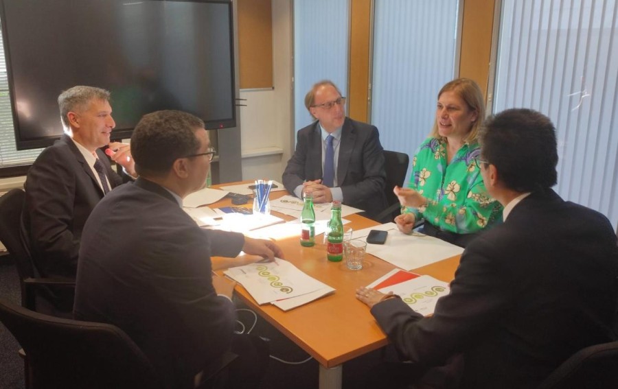 El lunes se reunieron con autoridades del Fondo de la OPEP para el Desarrollo Internacional.