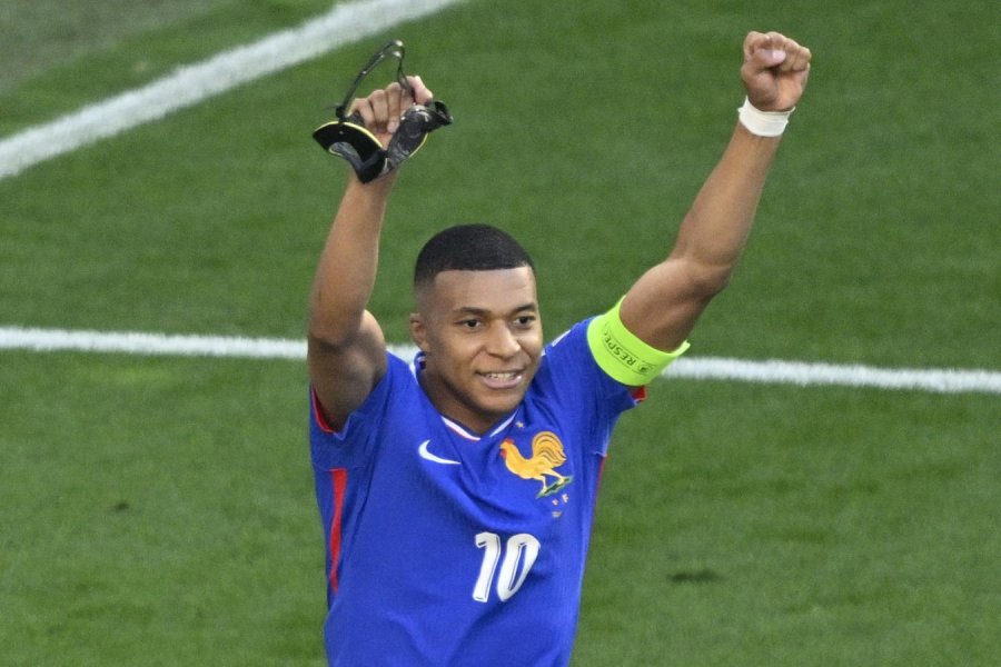 Kylian Mbappé finalmente convirtió su tan esquivo gol en la Eurocopa