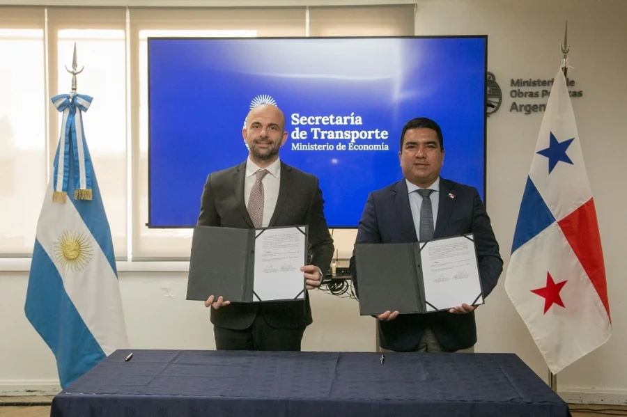 Argentina y Panam&aacute; firman convenio para ampliar conectividad.
