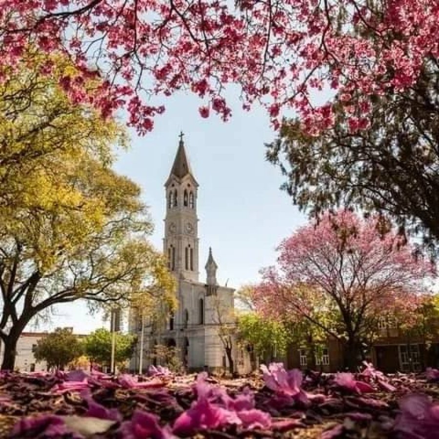 Bell&iacute;sima imagen del Templo parroquial.