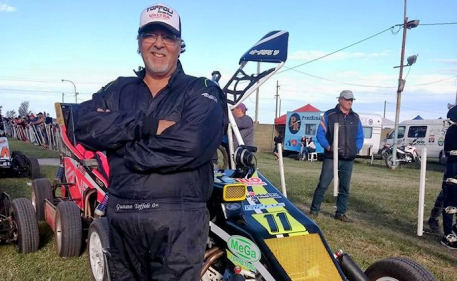 Gustavo Toffoli cuando participó en la categoría Midgets Show and Power.