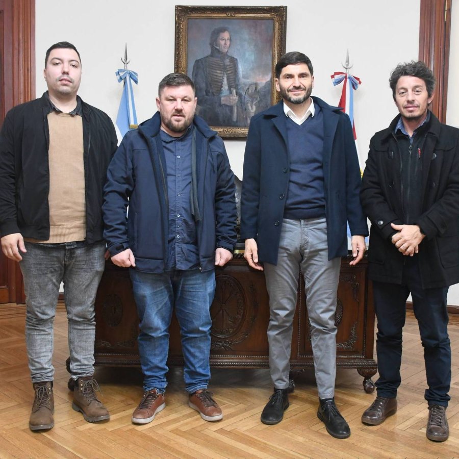 Jos&eacute; Lattanzi, Pablo Pinotti, Maximiliano Pullaro y Luis Zamateo.