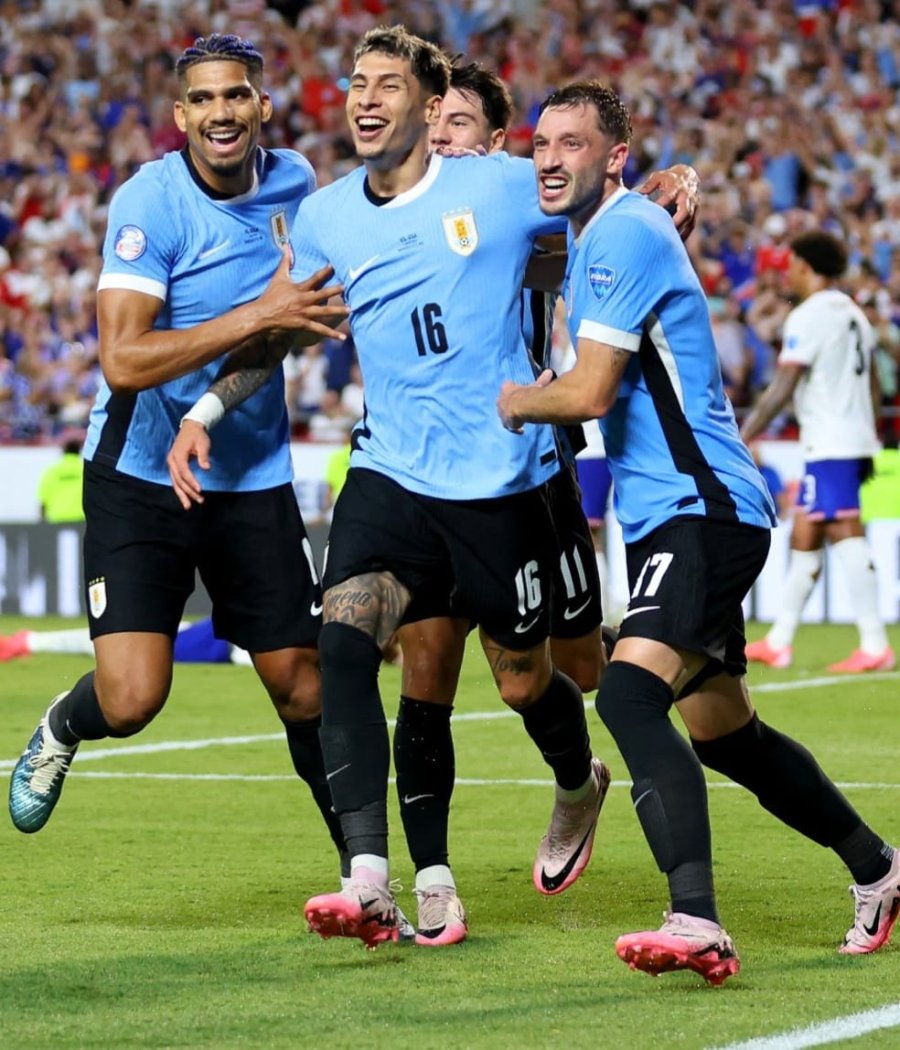 PUNTAJE IDEAL./ Uruguay ganó los tres partidos de la fase de grupos.