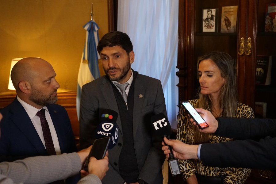 EN BUENO AIRES. Maximiliano Pullaro form&oacute; parte de la presentaci&oacute;n del evento que se realiz&oacute; este mi&eacute;rcoles.