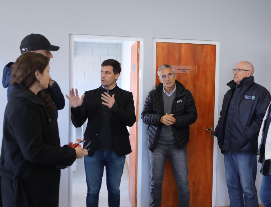 El mandatario visit&oacute; las nuevas instalaciones del Centro Log&iacute;stico Internacional de Rafaela.
