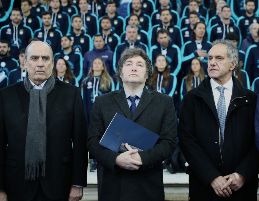 Despedida de los atletas ol&iacute;mpicos y paral&iacute;mpicos que integrar&aacute;n la delegaci&oacute;n nacional que participar&aacute; de los Juegos Ol&iacute;mpicos de Par&iacute;s 2024.