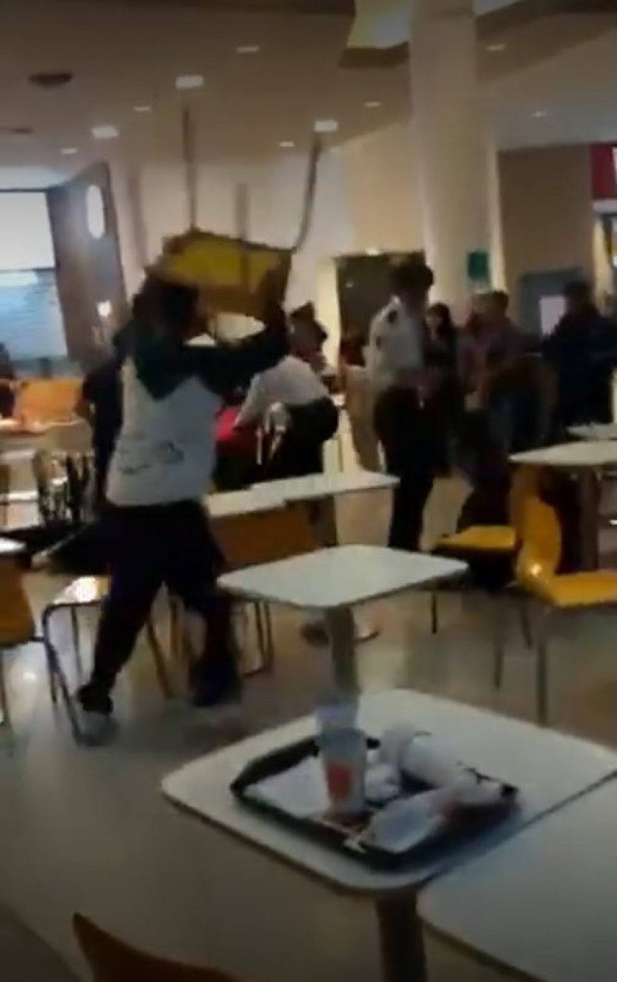 Acto violento en el Tortuguitas Mall ocurrido días atrás.