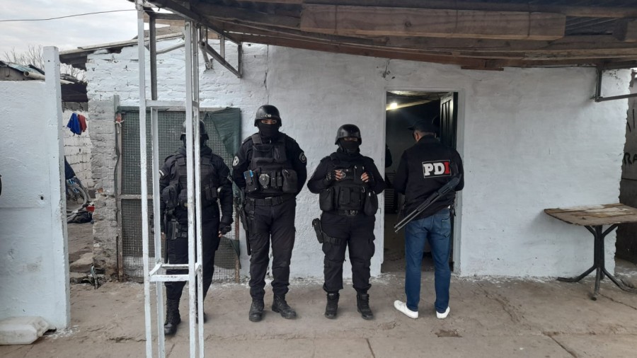 <i>El tercer inmueble allanado por el Departamento Operativo de PDI y GOT.</i>