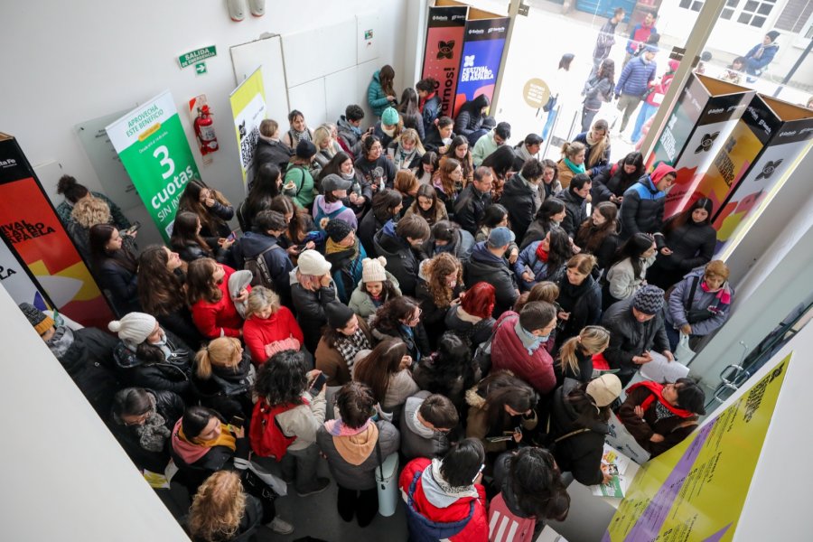 La venta de entradas fue multitudinaria.