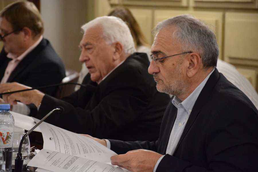 Calvo en la Legislatura.