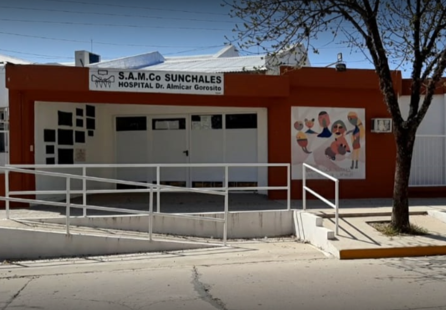 Fachada del efector p&uacute;blico de salud.
