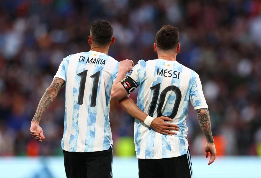 DI MARÍA Y MESSI, JUNTOS DESDE EL INICIO