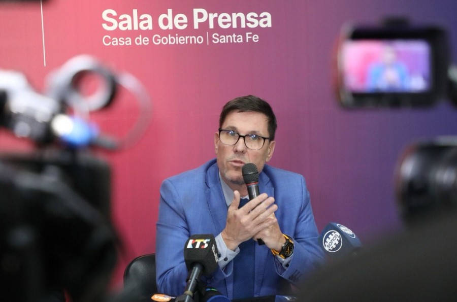 JOSE GOITY. El ministro de Educación provincial adelantó algunos detalles de la nueva paritaria docente.