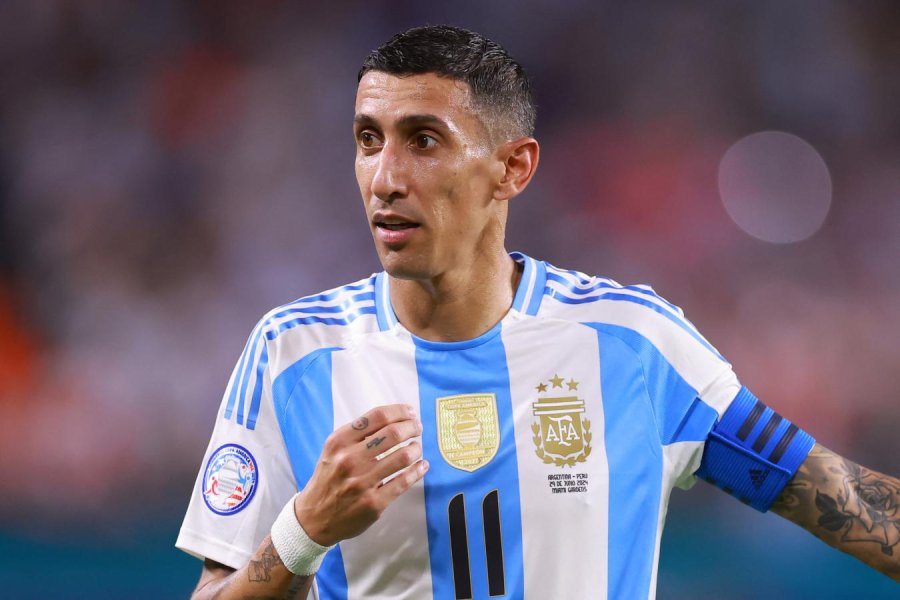 DI MARÍA. Seguirá en Benfica de Portugal y el domingo se retira de la Selección.