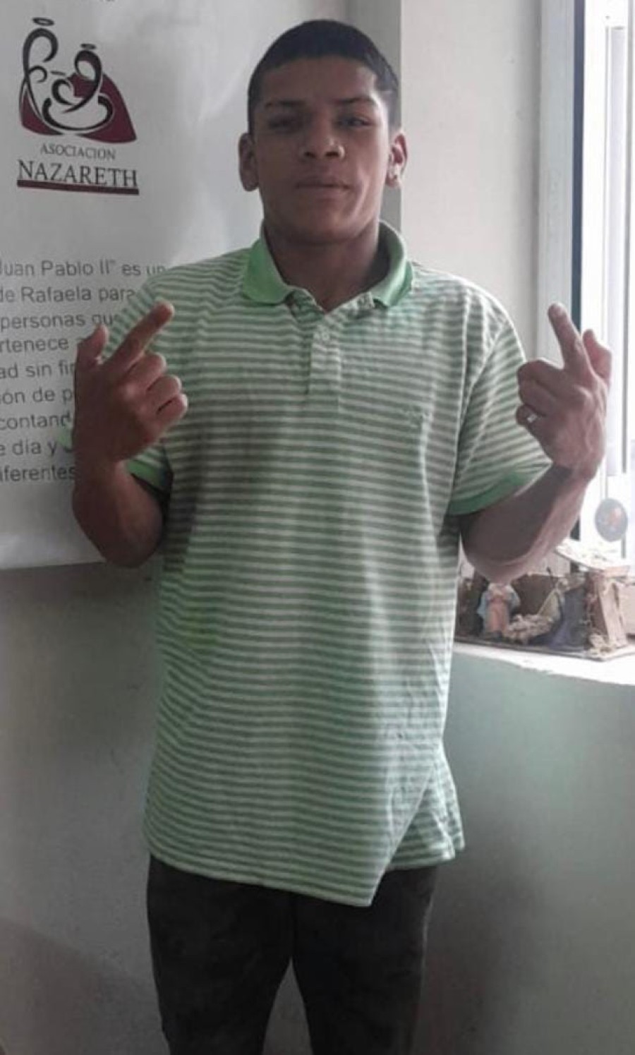 CAMILO. Tiene 16 años.