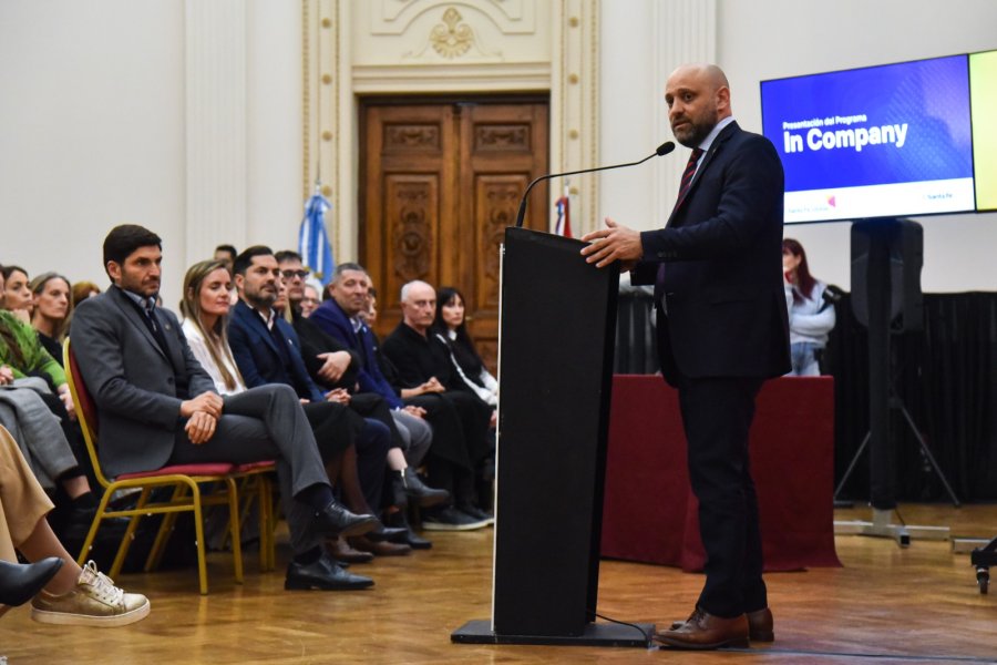 El ministro de Desarrollo Productivo, Gustavo Puccini. (SCS)