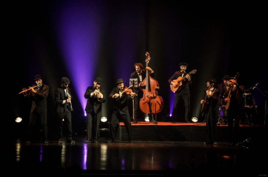 La orquesta de El cuarteto del amor.