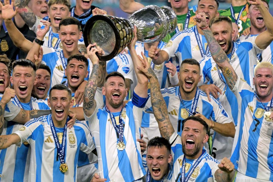 ARGENTINA LE GANÓ A COLOMBIA Y FESTEJÓ EL TÍTULO EN LA COPA AMÉRICA 2024