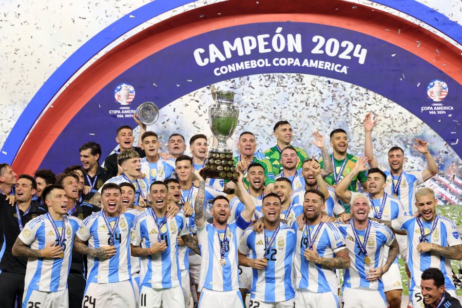 ¡FESTEJO DE CAMPEÓN! ARGENTINA VENCIÓ EN LA FINAL A COLOMBIA