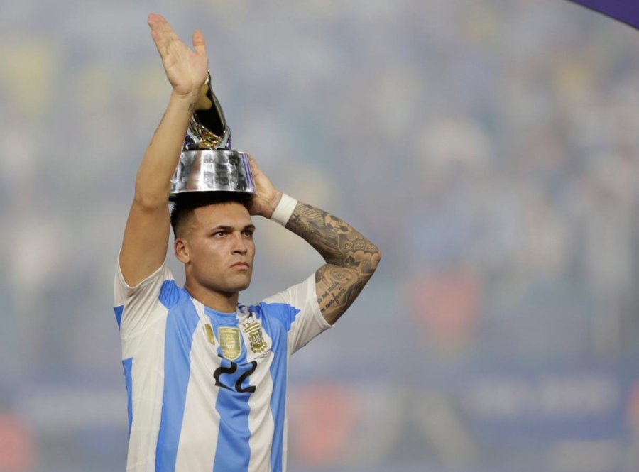 LAUTARO MARTÍNEZ. / Máximo goleador del certamen, con 5 tantos