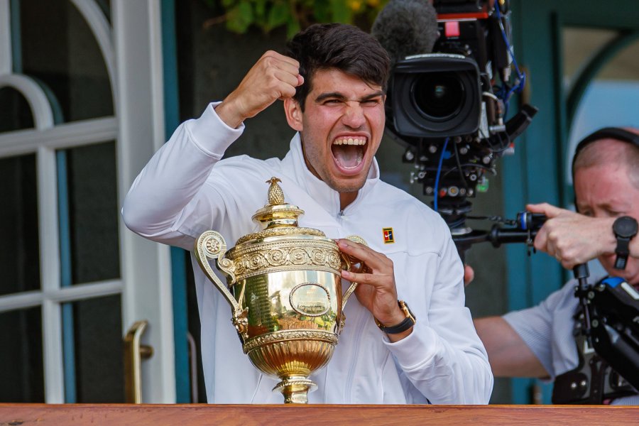 CARLOS ALCARÁZ CONQUISTÓ WIMBLEDON