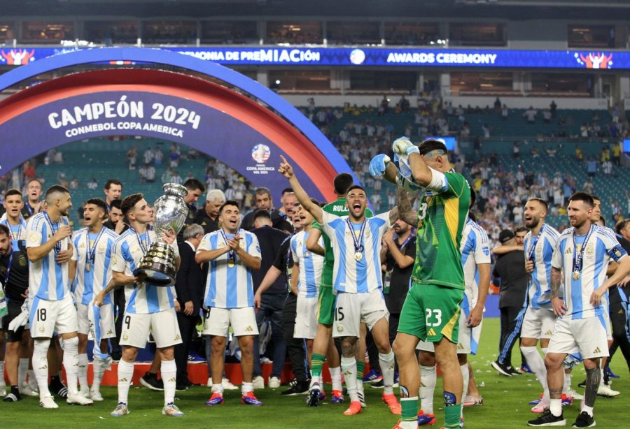 ARGENTINA SE CONSAGRÓ BICAMPEÓN DE AMÉRICA