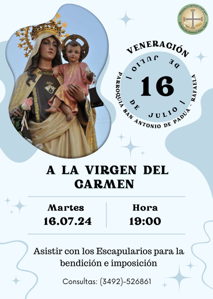 Anuncio de la celebraci&oacute;n.