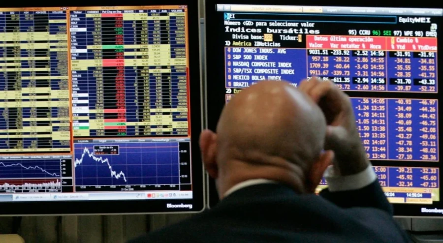 Jornada vol&aacute;til en los mercados.