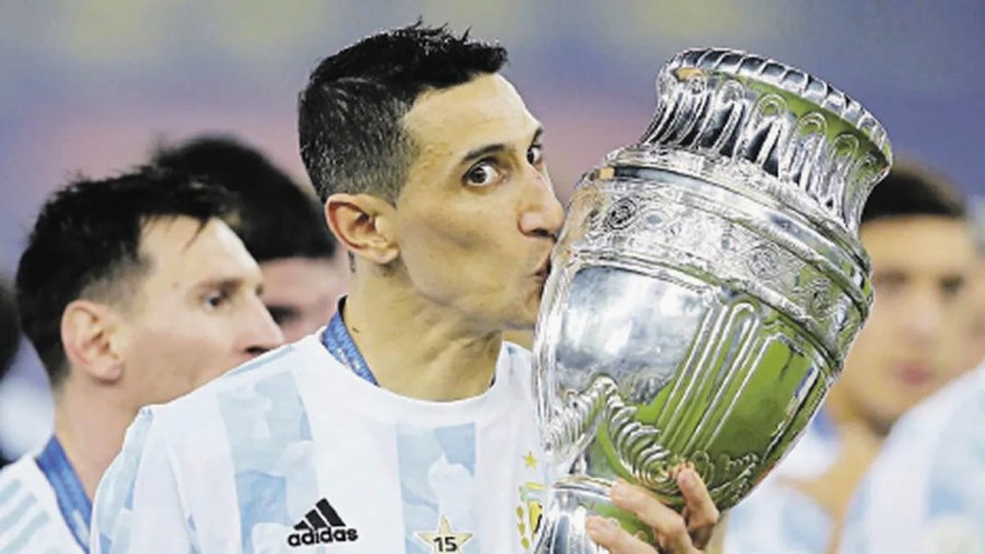 Angel Di Mar&iacute;a obtuvo su segunda Copa Am&eacute;rica con la Selecci&oacute;n en Estados Unidos.