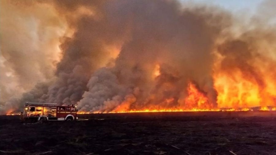 INCENDIOS. La Ley había sido impuesta por Máximo Kirchner pero no tuvo resultados