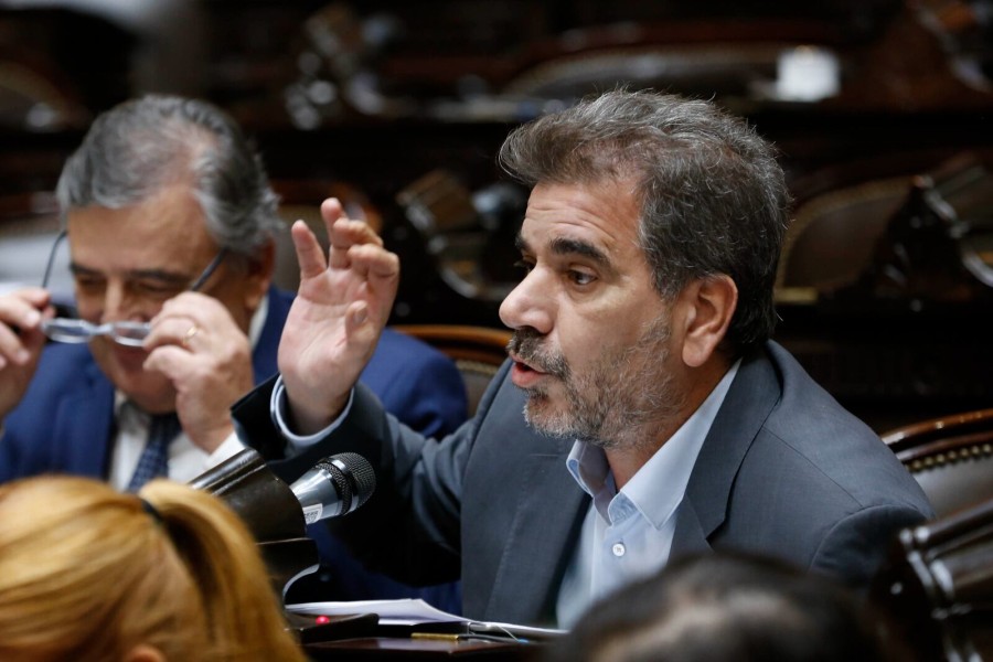 Cristian Ritondo, jefe del bloque PRO de Diputados.