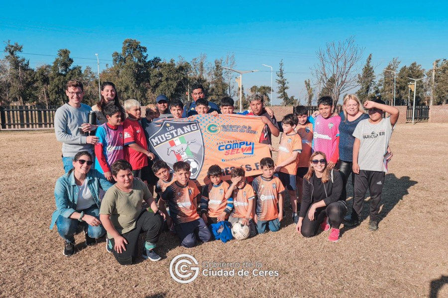 El grupo que particip&oacute; de la actividad impulsada desde el Municipio.