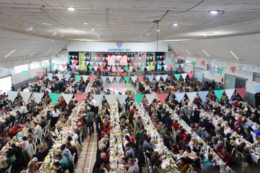 As&iacute; luci&oacute; el sal&oacute;n del Club Argentino.