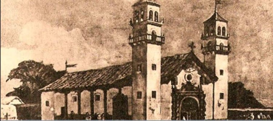 En 1570 por bula papal, se resuelve la construcci&oacute;n de la primera catedral del pa&iacute;s.