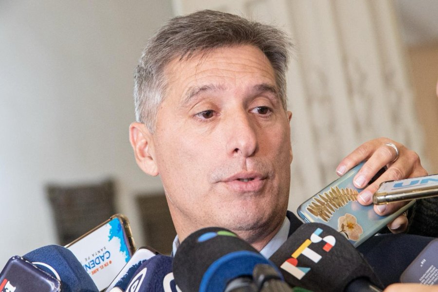 PABLO OLIVARES. Ministro de Econom&iacute;a de Santa Fe.