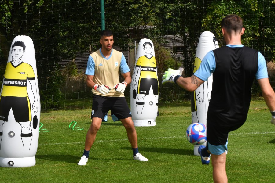 ARQUERO./ Gerónimo Rulli, uno de los mayores para la Sub 23.