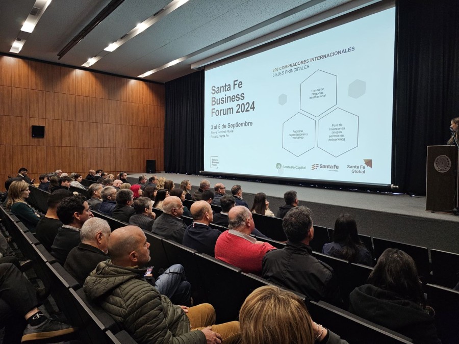 Presentaci&oacute;n del Santa Fe Business Forum.