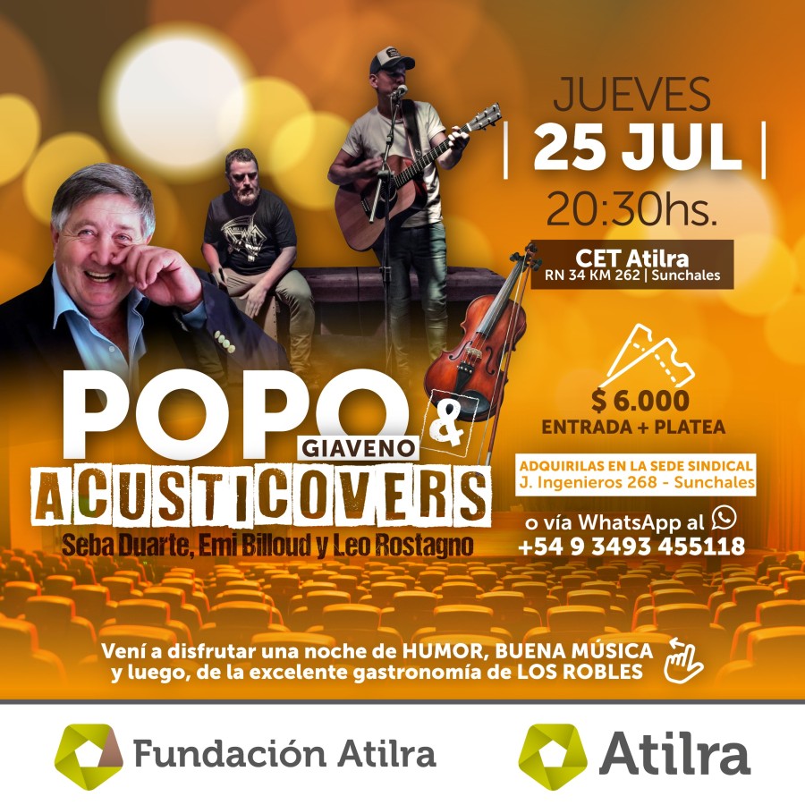 Promoción del espectáculo.