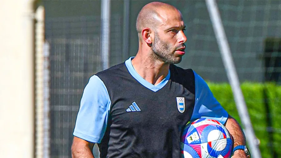 MASCHERANO. / "Estamos en un Juego Olímpico no en un torneo de barrio. Esto no puede pasar"